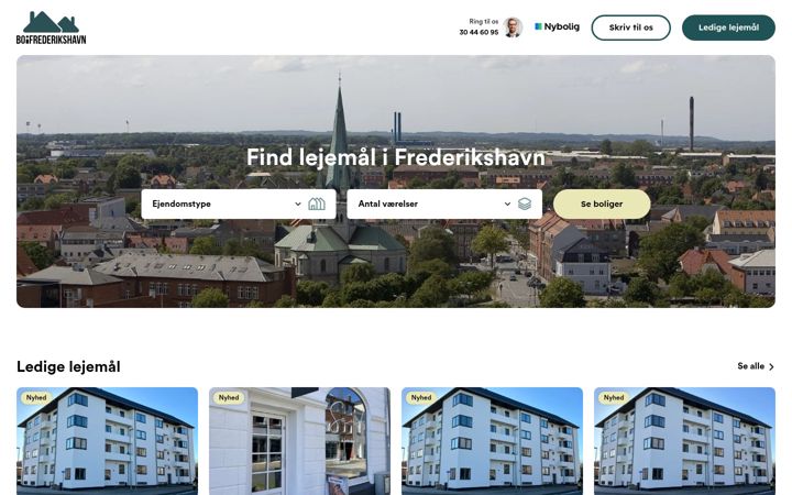 Screenshot of boifrederikshavn.dk