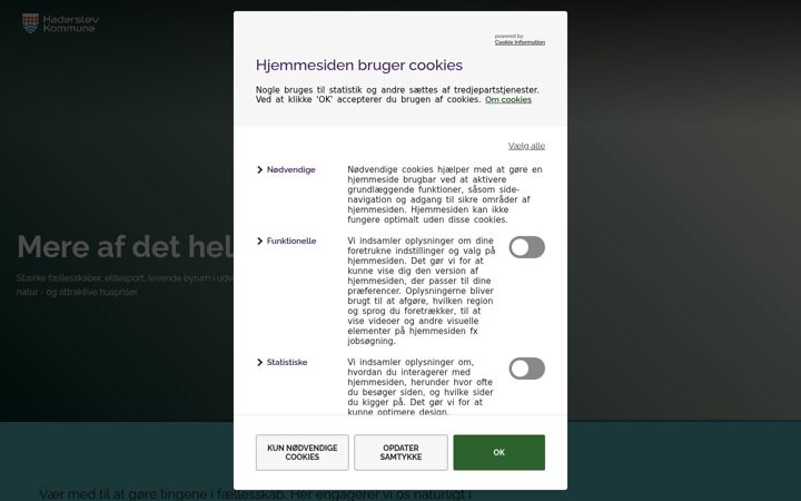 Screenshot of boihaderslev.dk