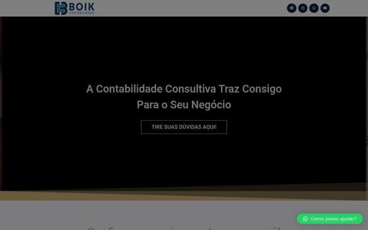 Screenshot ta' boikcontabilidade.com