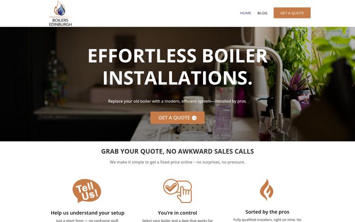Zrzut ekranu boilers-edinburgh.com