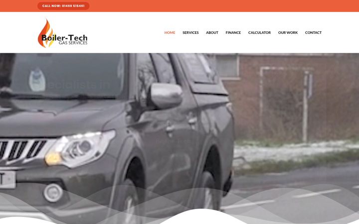 Screenshot von boilertechgasservices.com