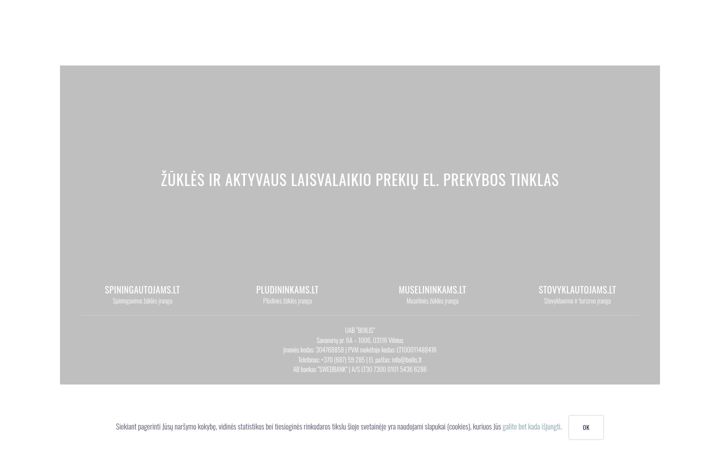 Screenshot of boilis.lt