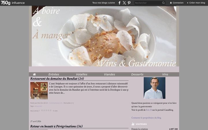 Екранна снимка на boiremanger.net