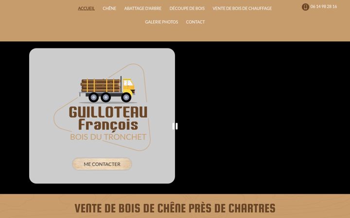 Screenshot of bois-du-tronchet-guilloteau.fr