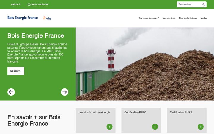 Screenshot of bois-energie-france.fr