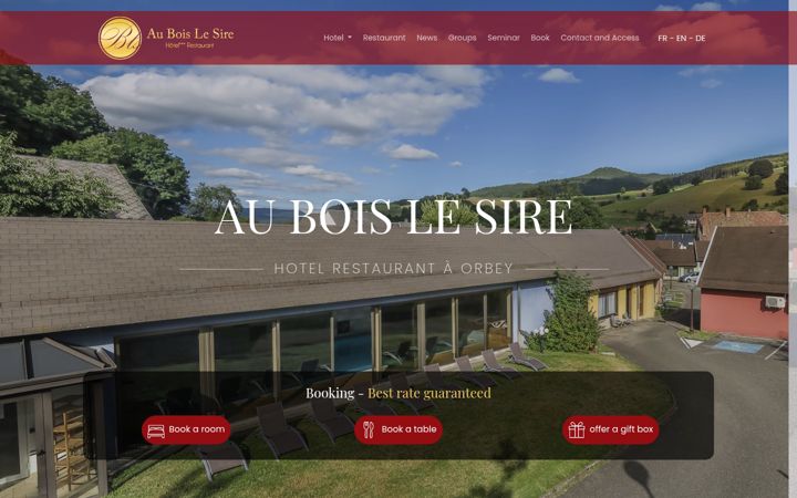 Screenshot ta' bois-le-sire.fr