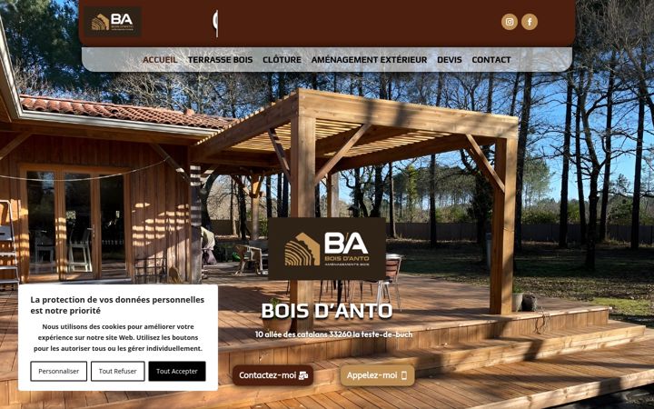 Screenshot of boisdanto.com