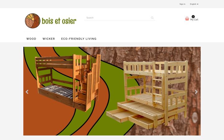 Screenshot of boisetosier.com