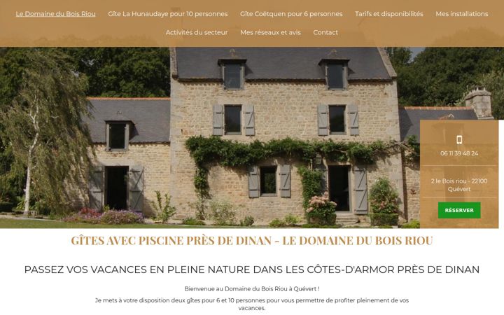 Screenshot of boisriou.bzh