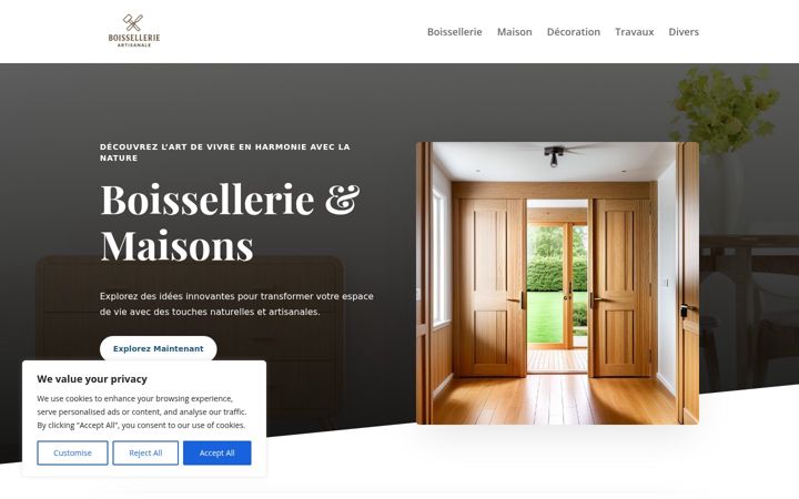 Screenshot of boissellerie-petite.fr