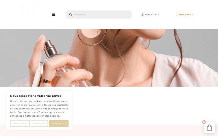 Screenshot ta' boiteaperles.fr