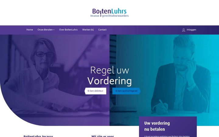 Skærmbillede af boitenluhrs.nl