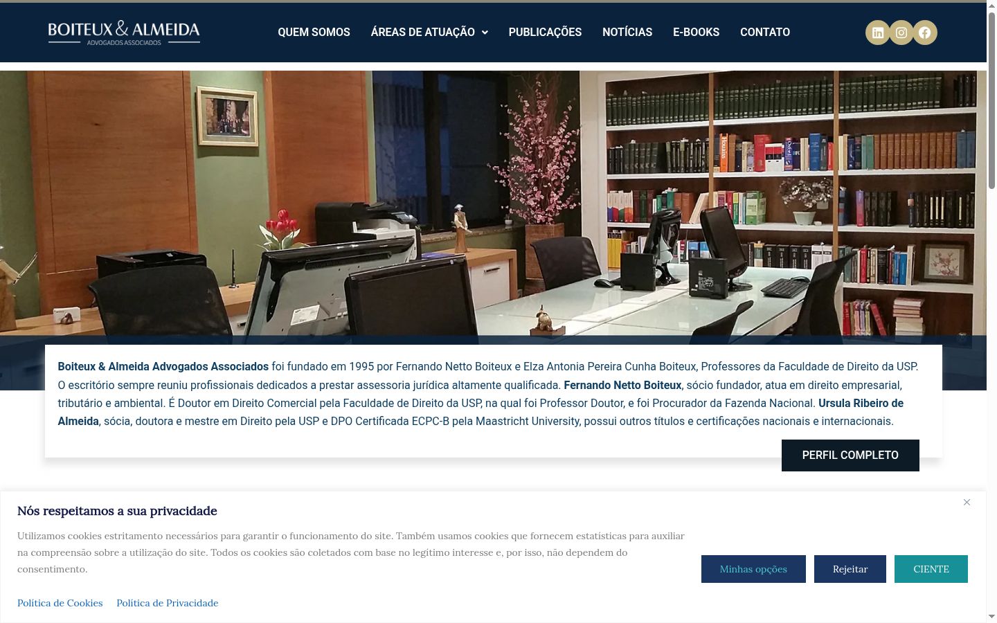 Screenshot tal-banner tal-kunsens muri qabel kwalunkwe interazzjoni