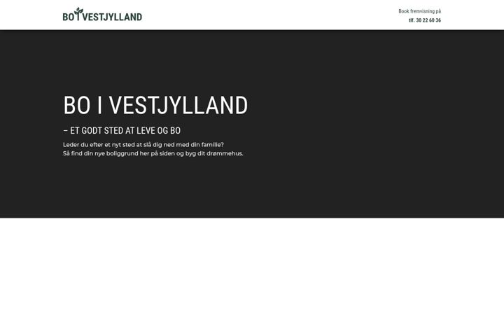 Skærmbillede af boivestjylland.dk