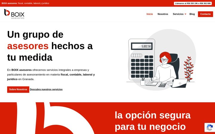 Screenshot of boix-asesores.com