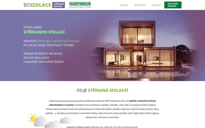 Screenshot of boizolace.cz