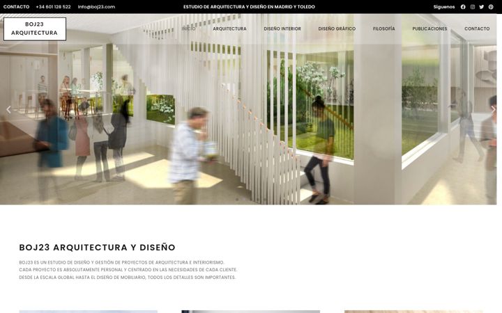 Screenshot ta' boj23.com