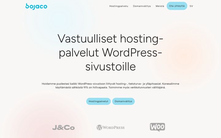 Screenshot ta' bojaco.com