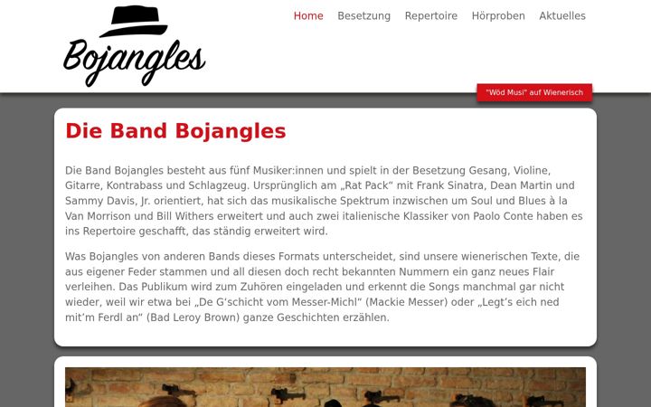 Screenshot of bojangles.at