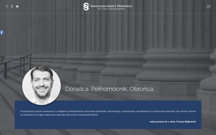 Screenshot of bojkowski.pl
