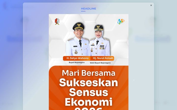 Screenshot of bojonegorokab.go.id