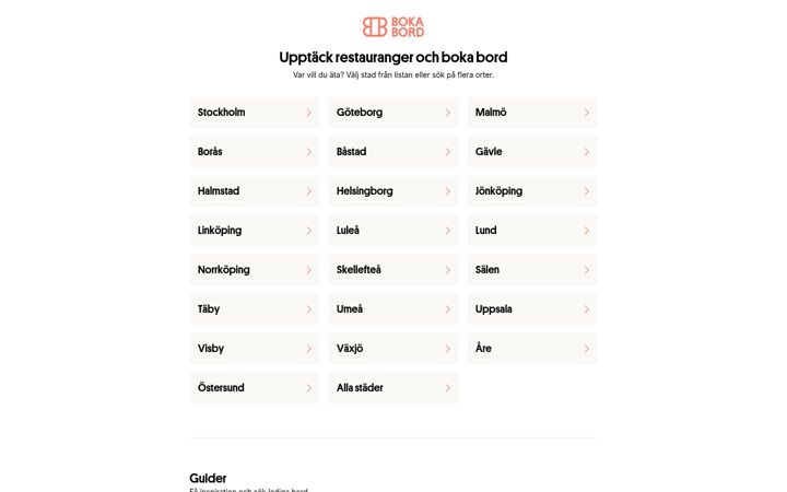 Screenshot of bokabord.se