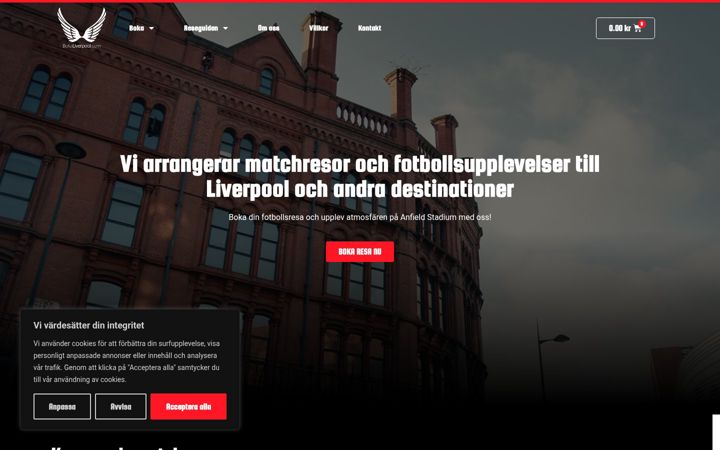 Screenshot of bokaliverpool.com