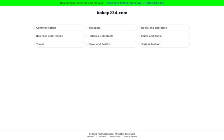 Screenshot of bokep234.com