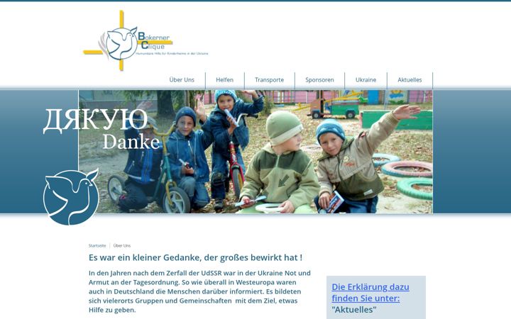 Screenshot of bokerner-clique.de