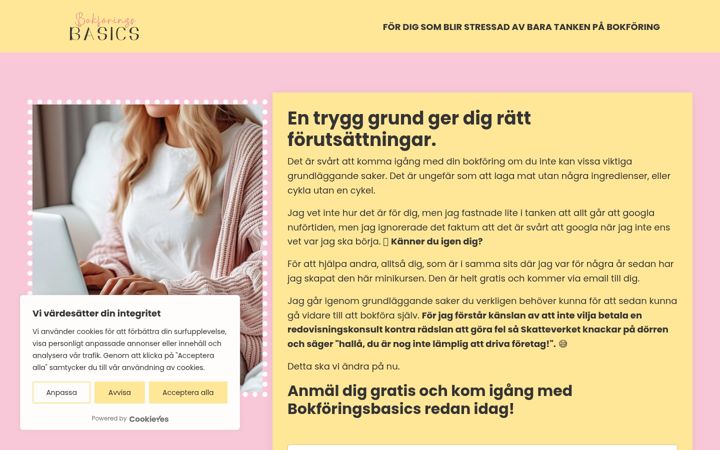 Screenshot of bokforingsboosten.se