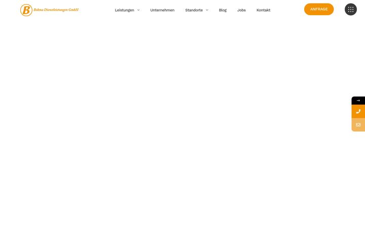Screenshot of bokma.de