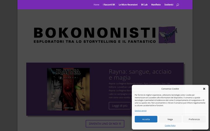 Screenshot of bokononisti.com