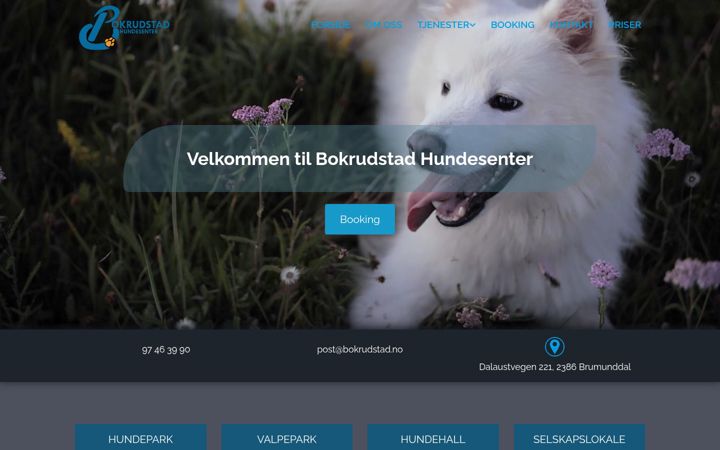 Screenshot of bokrudstad.no