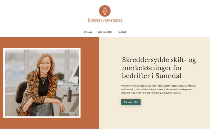 Screenshot of bokstavverkstedet.no