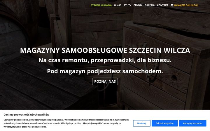 Screenshot di boksymagazynoweszczecin.pl