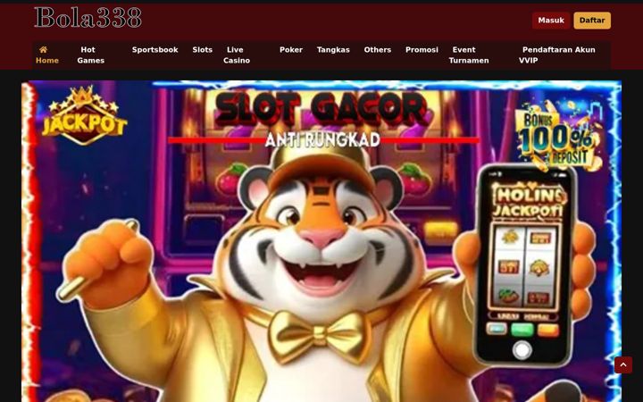 Screenshot of bola-338.com