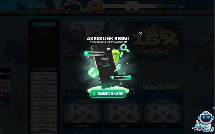 Screenshot of bola88.com