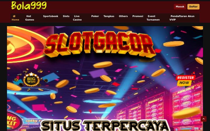 Screenshot of bola999live.com