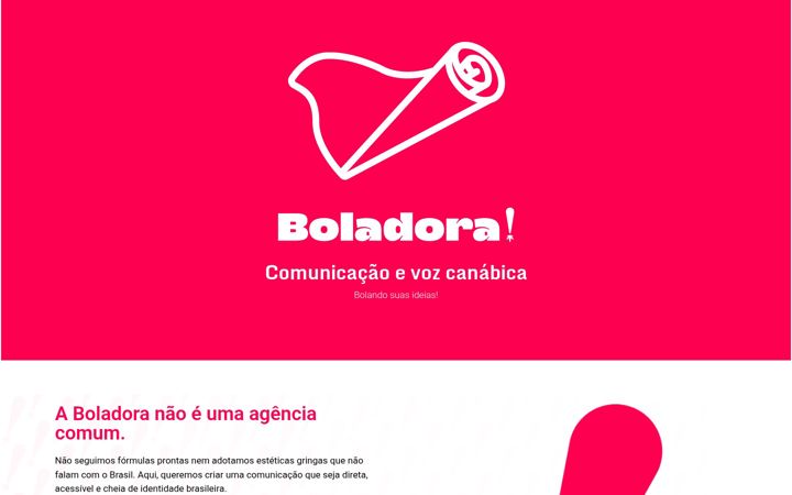 Screenshot ta' boladora.com.br