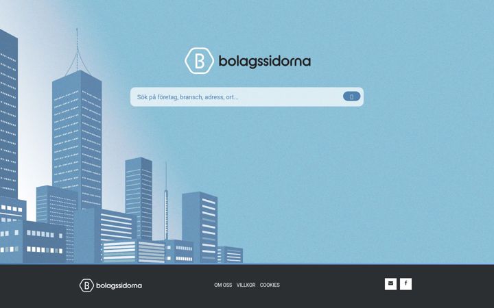 Screenshot of bolagssidorna.se