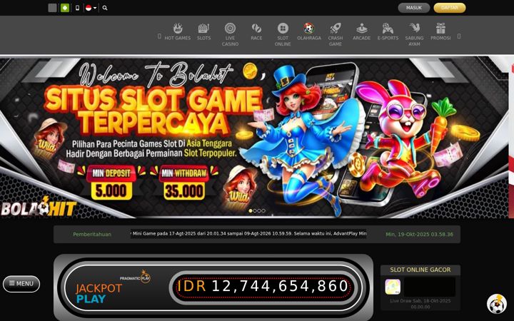 Screenshot of bolahit.eu.com
