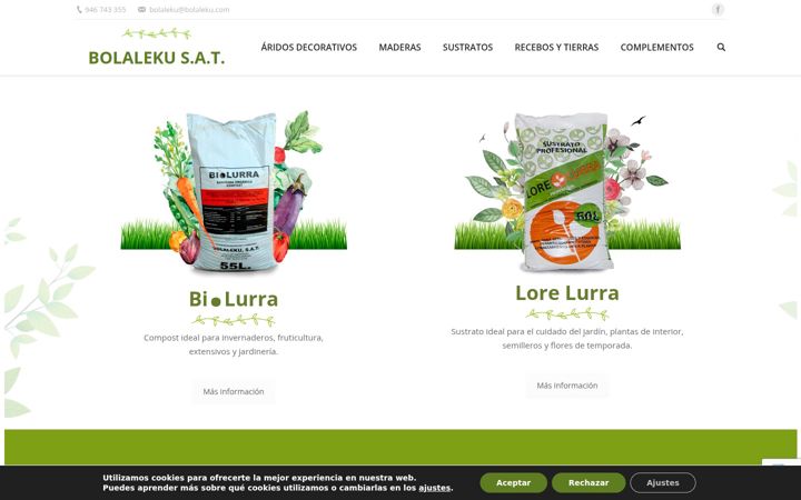 Screenshot of bolaleku.com
