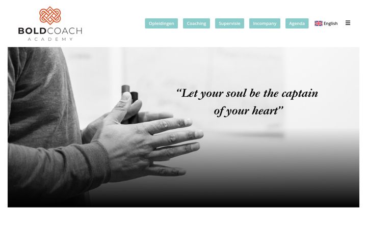 Screenshot of bold-academy.com