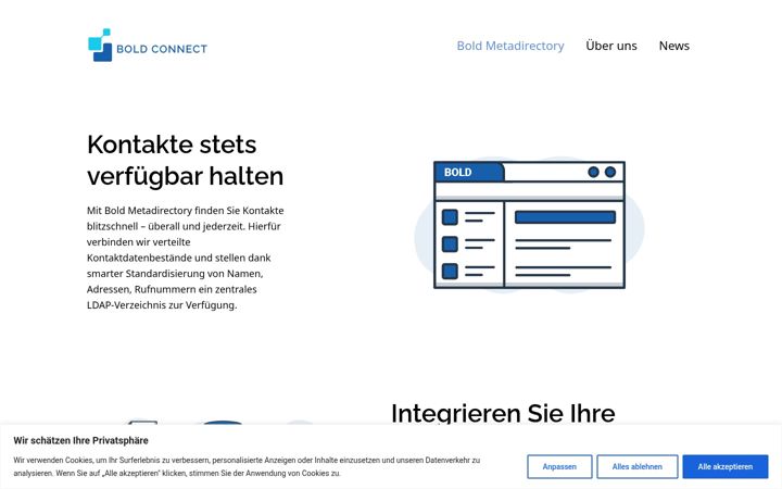 Zrzut ekranu bold-connect.com