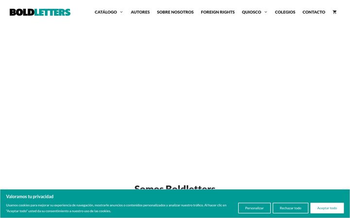 Screenshot stránky bold-letters.com