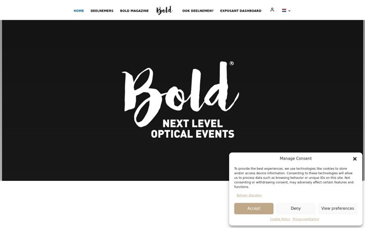 Zrzut ekranu bold-opticalfair.nl