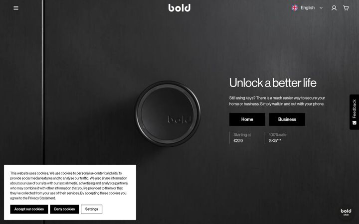 Screenshot of bold.nl