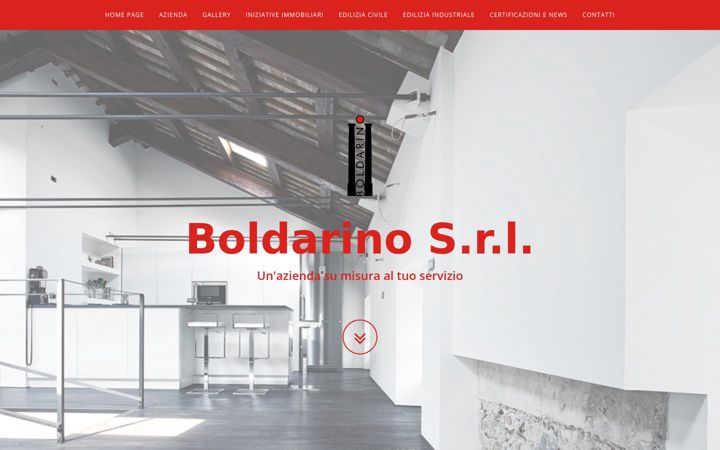Screenshot of boldarinocostruzioni.it