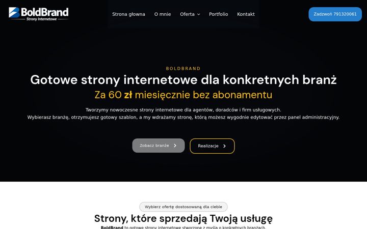 Skärmbild av boldbrand.pl