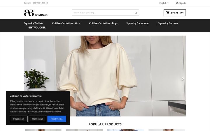 Screenshot of boldbros.com